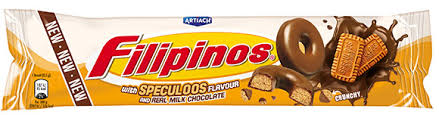 Filipinos Speculoos Milk Chocolate Cookies  128g