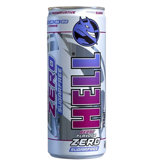 Hell Energy Drink Berry Flavour Zero 250ml