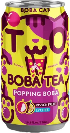 Boba Cat Passion Fruit Lychee Tea 315ml