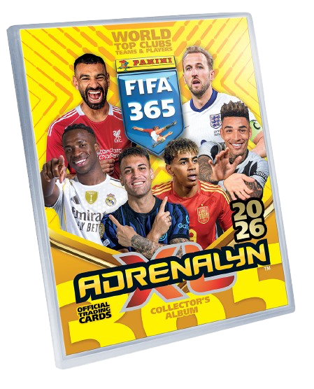 FIFA 365 2026 Adrenalyn XL Κάρτες Panini Binder Αλμπουμ