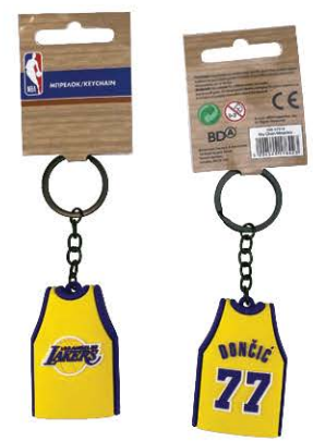 NBA Doncic Lakers NBA Μπρελόκ Φανέλα