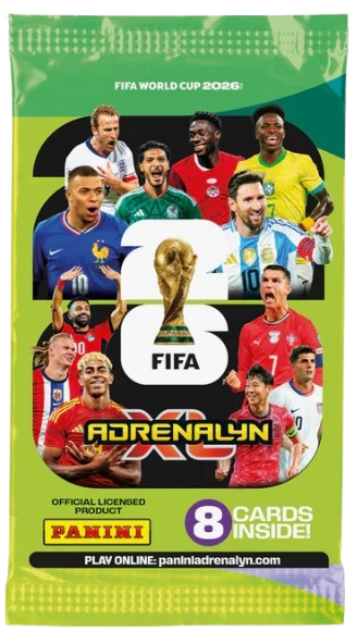 FIFA World Cup 2026 Adrenalyn XL Panini Φακελάκι
