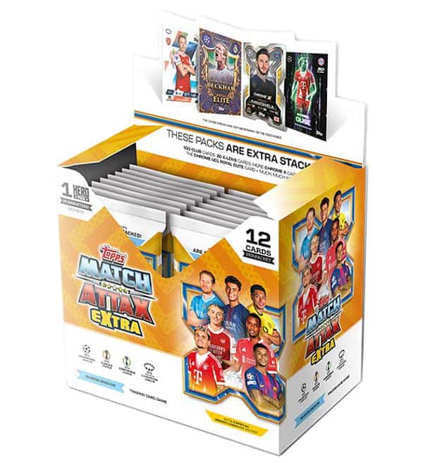 Topps UCC Champions League Match Attax EXTRA 2025/26 Box 32 φακ