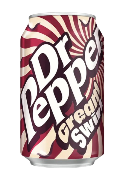 DR PEPPER Cream Swirl USA 330ml