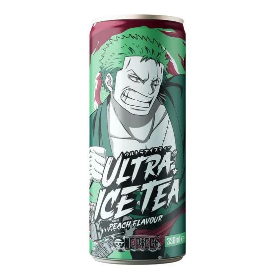 Ultra Ice Tea One Piece Zoro Peach Flavour 330ml