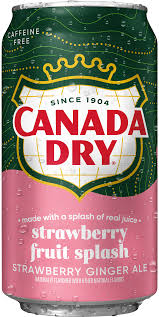 Canada Dry Strawberry Fruit Splash 355ml
