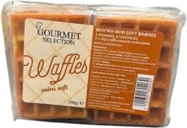 Brioche Gourmet Mini Soft Waffles 200g