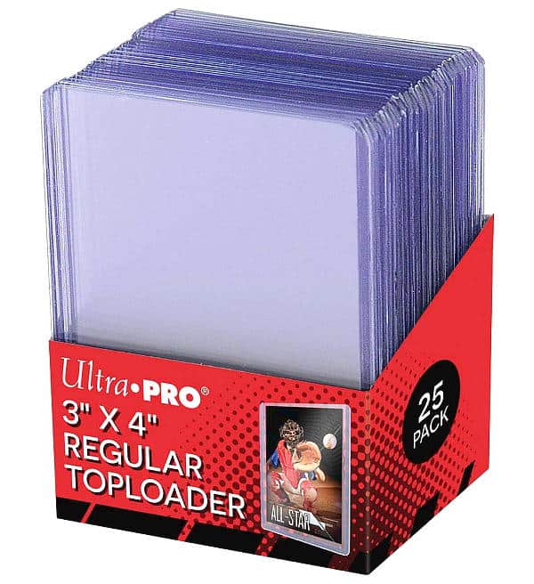 Ultra Pro Topload Card Holder Θήκη κάρτας 3x4 25τεμ