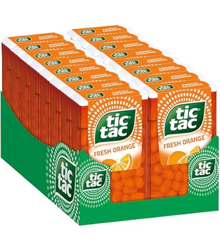 Tic Tac Orange Καραμέλες Κουτί 24x18g