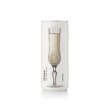 Glass Canned Wines White Bubbles 11.5% Alc. 250ml