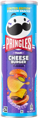 Pringles Chips Cheese Burger Limited Edition 165g