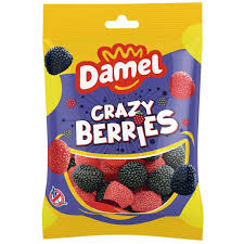 Damel Crazy Berries Sugar Free Ζελεδάκια 80g