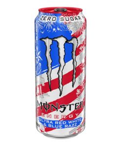 Monster Energy Ultra Red White & Blue Razz USA 473ml