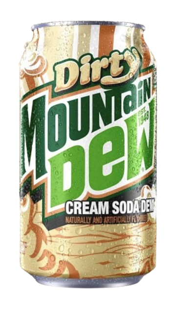 Mountain Dew Dirty Cream Soda USA 355ml