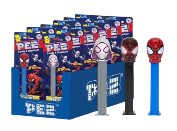 Spiderman Καραμέλες με Dispenser Κουτί 12x8.5g