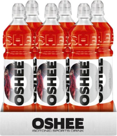 OSHEE Isotonic Strawberry Lemongrass 750ml 6-pack