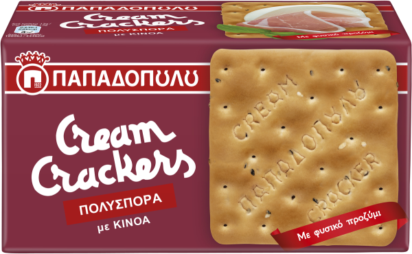 CREAM CRACKERS ΠΟΛΥΣΠΟΡΑ 195gr