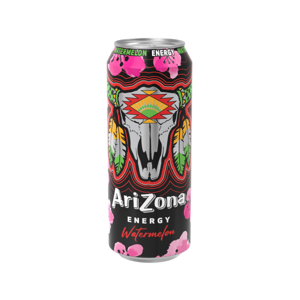 ARIZONA Energy Drink με Ανθρακικό WATERMELON Κουτί 500ml