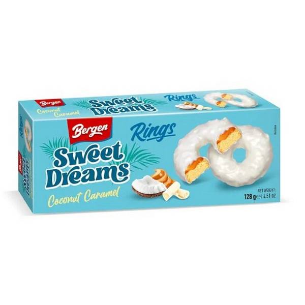 Choco Rings Coconut Caramel Bergen 128g