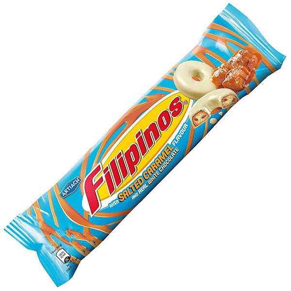 Filipinos Salted Caramel White Chocolate Cookies 128g