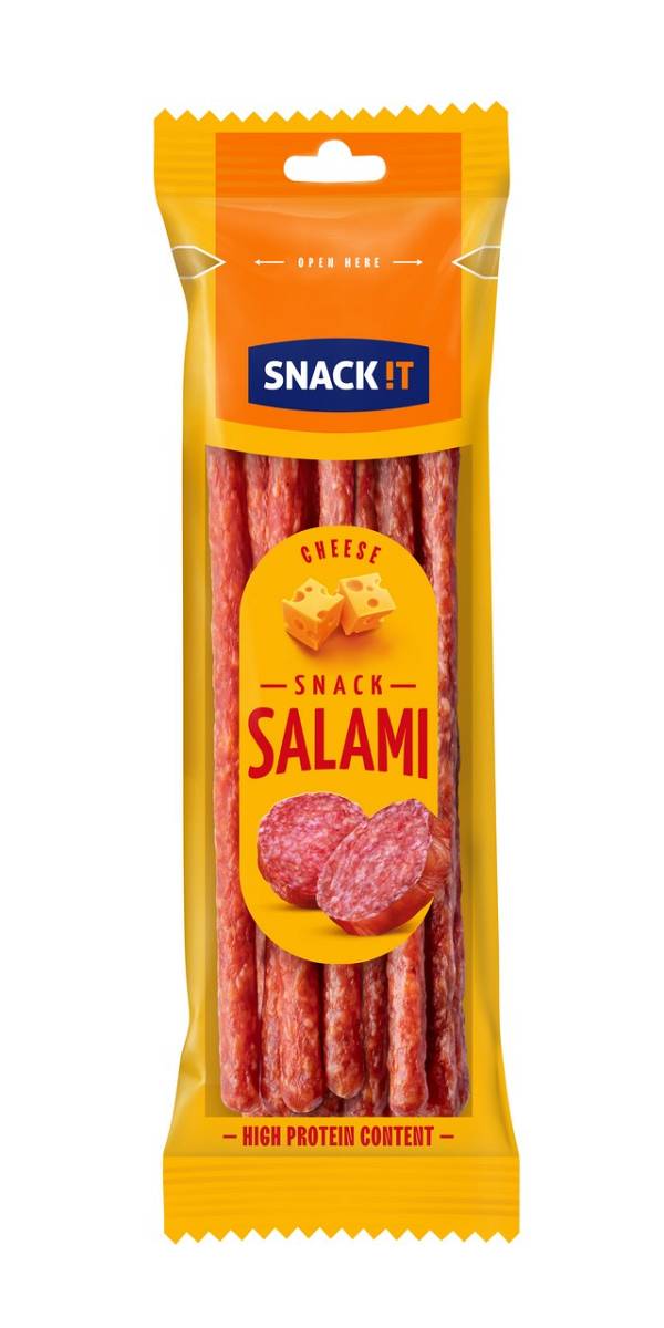 Snack It Salami Cheese 80g