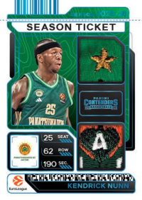 Panini Euroleague Contenders Basketball 2025/26 Mega Box
