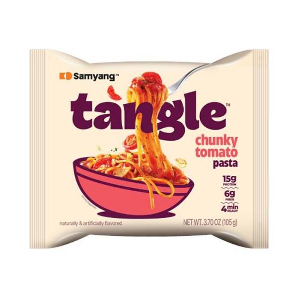 Samyang Tangle Pasta Ζυμαρικών Στιγμιαία Chunky Tomato 105g