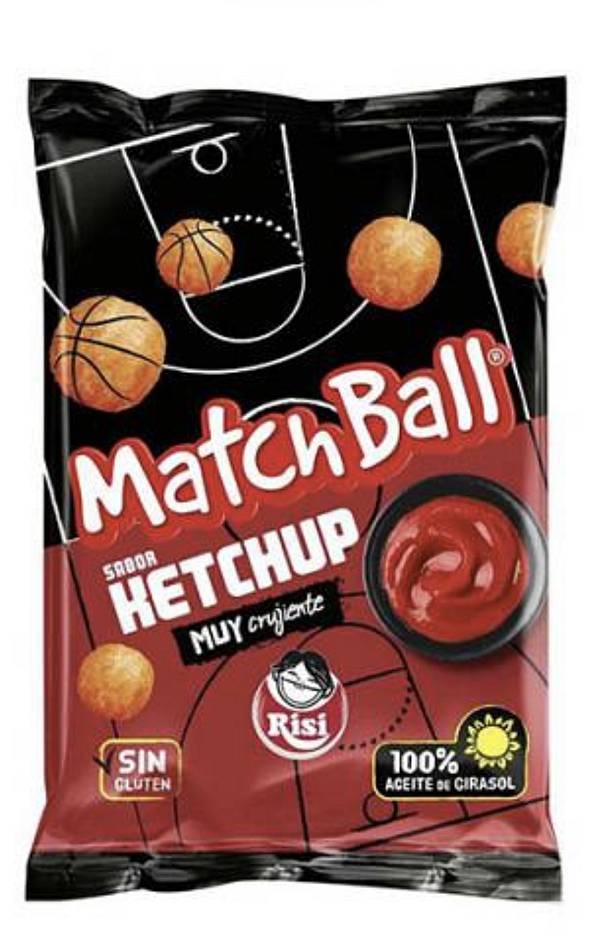 MatchBall Ketchup Cornballs Gluten Free 105g
