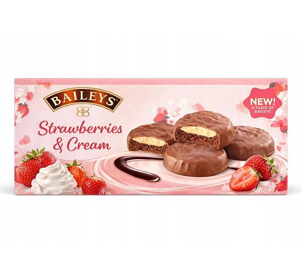 Baileys Strawberries & Cream Milk Chocolate Cookies 128gr