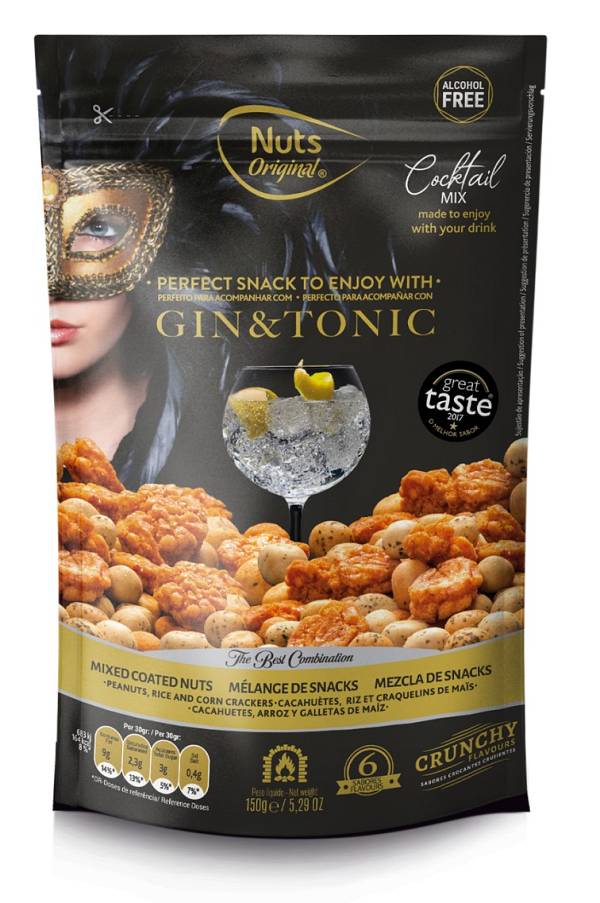 Nuts Mixed Perfect Snack For Gin Tonic PORTUGAL 150g