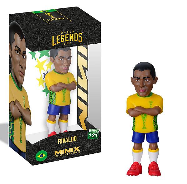 Rivaldo Brazil Φιγούρα Minix 12cm