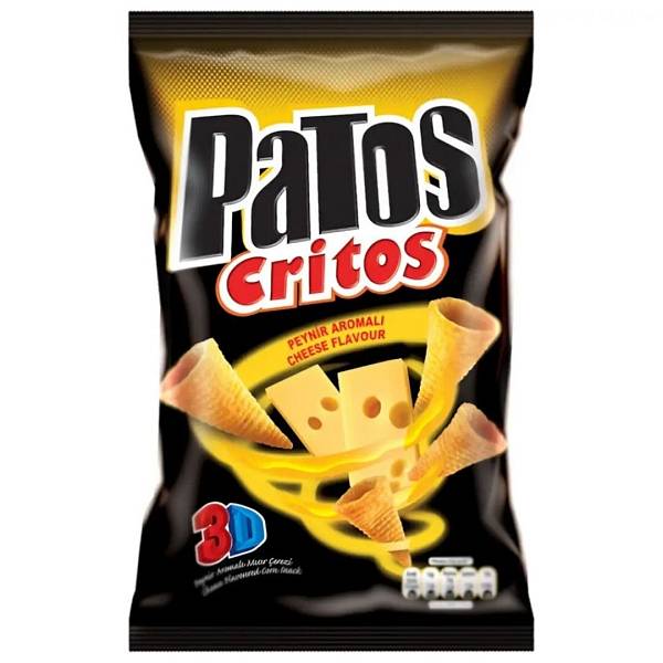 Patos Rolls 3D Critos Cheese 90g