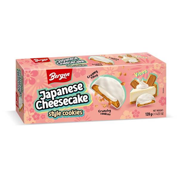 Bergen Cookies Japanese Cheesecake 128g