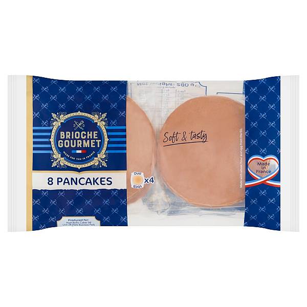 Brioche Gourmet Pancakes 8τεμ 280g