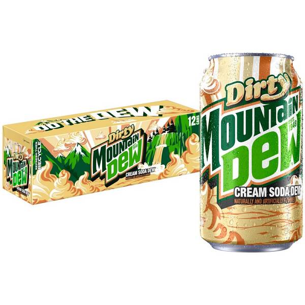 Mountain Dew Dirty Cream Soda USA 355ml