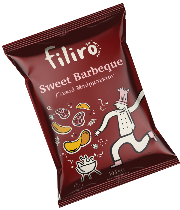 Filiro Chips Με Sweet Barbecue 105g