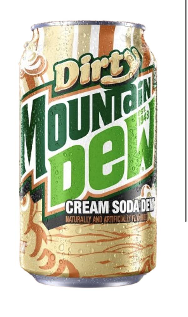 Mountain Dew Dirty Cream Soda USA 355ml
