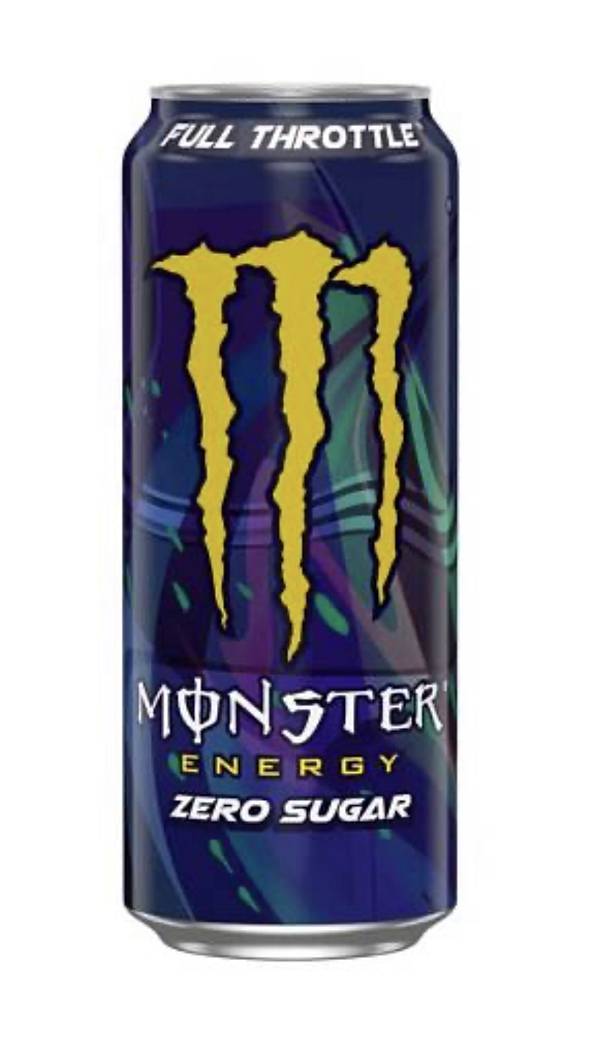 Monster Full Throttle Energy Drink Χωρίς Ζάχαρη 500ml