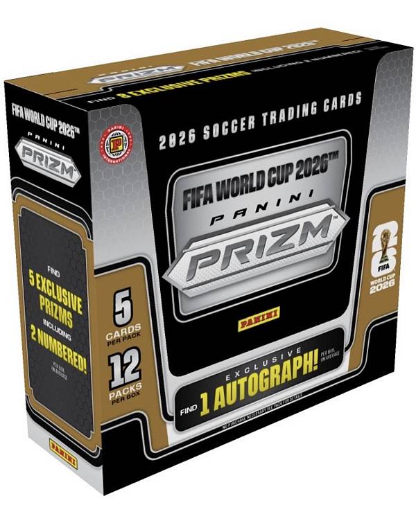 2026 Panini Prizm FIFA World Cup Soccer Hobby International Box