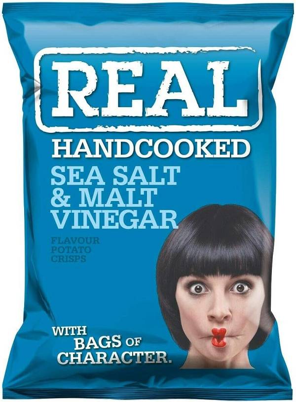 Real Chips Sea Salt Cider Vinegar 150g