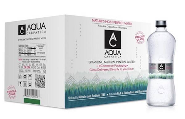 AQUA CARPATICA Φυσικό Ανθρακούχο Μεταλλικό Νερό 500ml 24τεμ